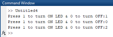 serial communication arduino matlab