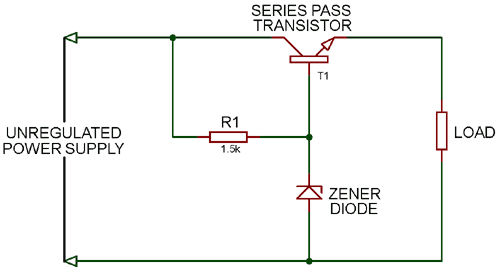 Series Voltage Regulator Circuit