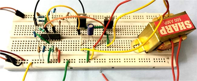 How to make Solar Inverter Circuit