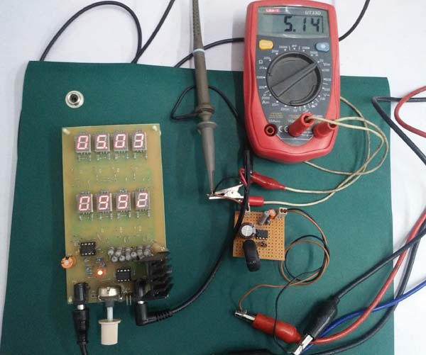 Testing the Buck Converter Circuit with 12V input