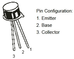 Transistor BC108 Pinout