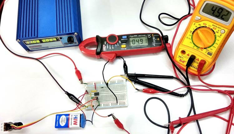 Voltage Follower Circuit in action