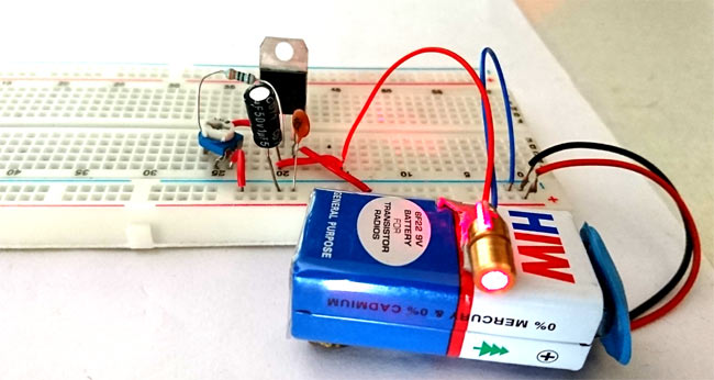 Laser Diode Driver Circuit Diagram