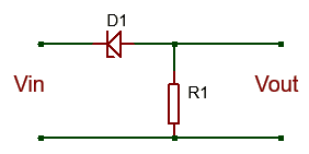 Zener Diode as Voltage Shifter