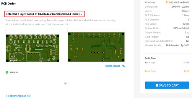 ordering pcb from jlcpcb