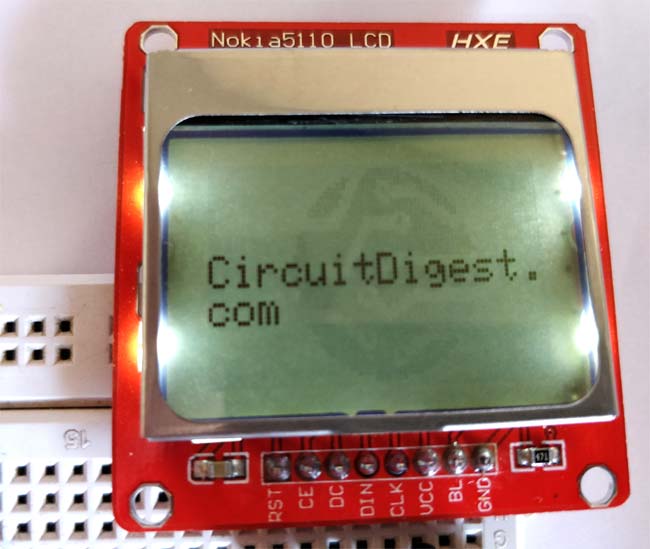 showing logo on Nokia5110 Graphical LCD with Arduino 