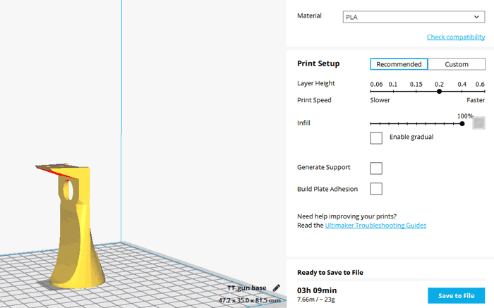 3D-Model Designing Thermal Gun