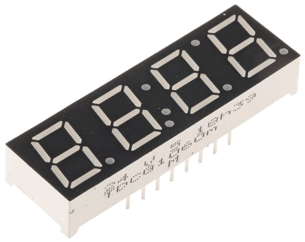 Large Digit LED Real Time Clocks alterating Date and Temperature