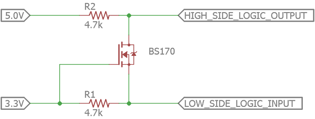 Bi-Directional Logic Level Converter Using MOSFET, 40% OFF