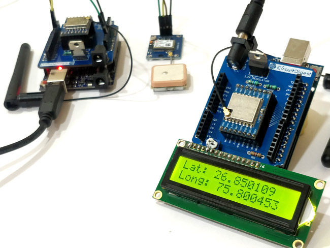 Arduino LoRa GPS Tracker Working