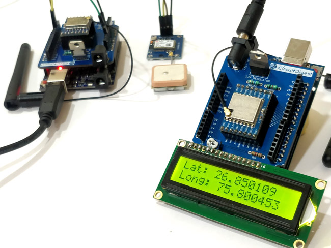 Lora Based Gps Tracker Using Arduino And Lora Shield