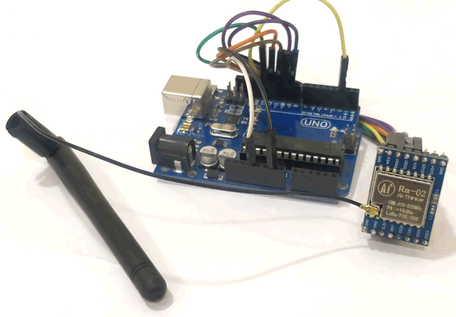 Arduino LoRa Module Hardware Setup