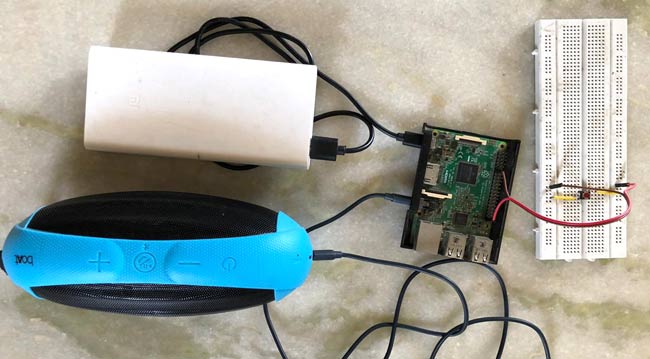 pi as bluetooth speaker