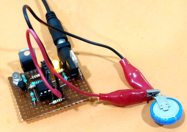 Circuit Hardware for Supercapacitor Charger