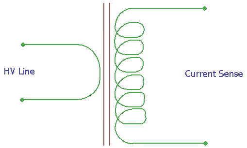 Current Transformer Current Sensing Method