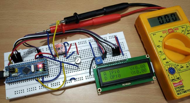 How to use Digital-to-Analog Converter (DAC) with STM32F10C8 Board