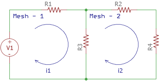 Mesh Current Analysis or Method Explained with Examples