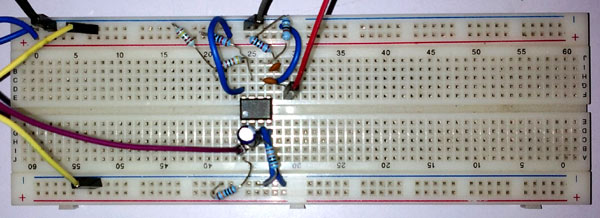 Frequency to Voltage Converter Circuit Hardware