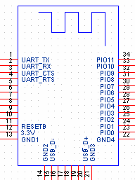HM-10 Pin Out