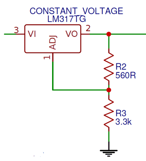 LM317 Voltage Regulator for-Li-ion Charger
