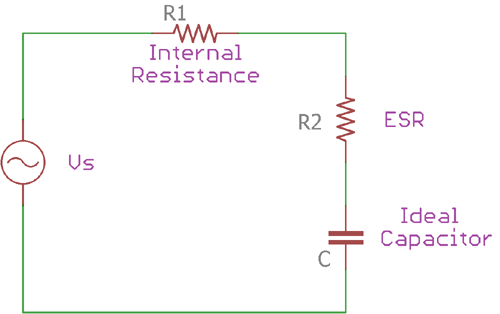 capacitor esl calculator