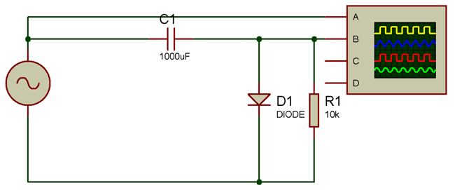 Diode Clamper Circuits Positive Negative Biased Clamper Circuit