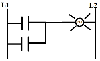 OR Gate Using Relay Logic