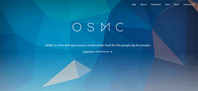  Logiciel OSMC Media Server 