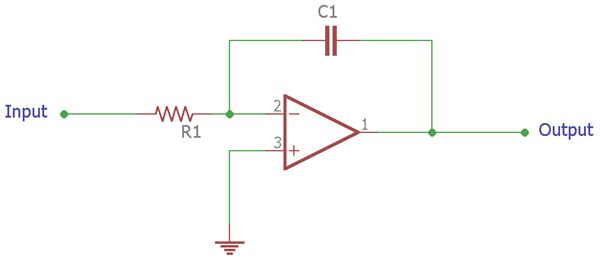 Op-amp Integrator Circuit