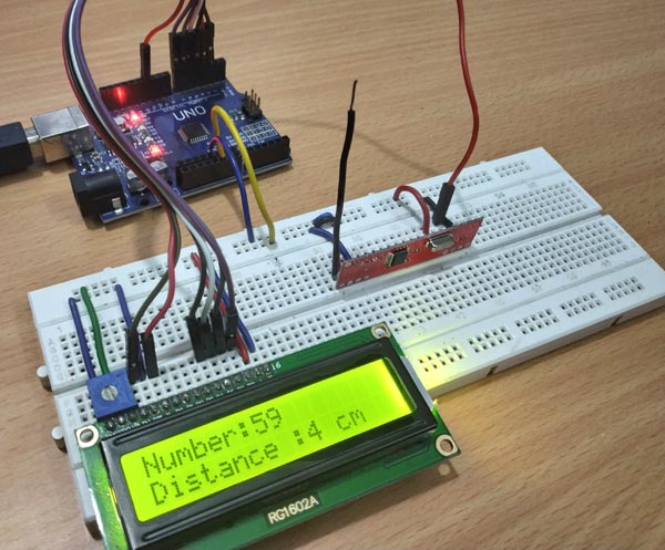 Receiver Side Circuit Hardware for Interfacing 433Mhz RF Module with STM32F103C8