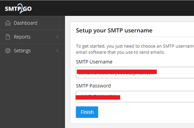 SMTP Account Login Details for Interfacing with ESP8266