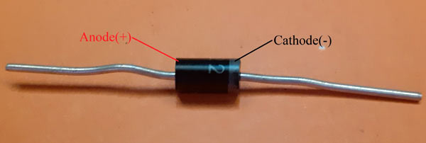 schottky diode anode cathode