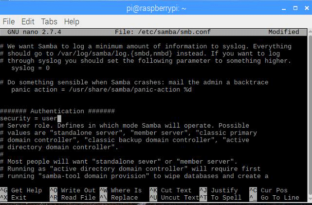 Setting up Samba File Server on Raspberry Pi