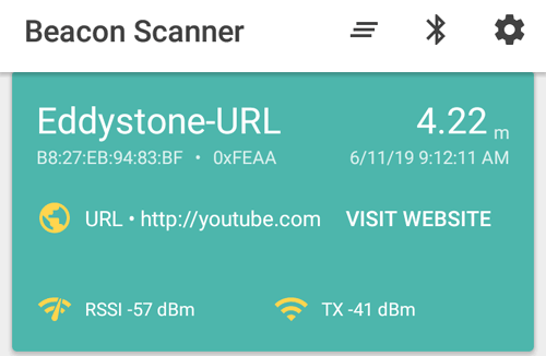 Setup Raspberry Pi for Eddystone Beacon