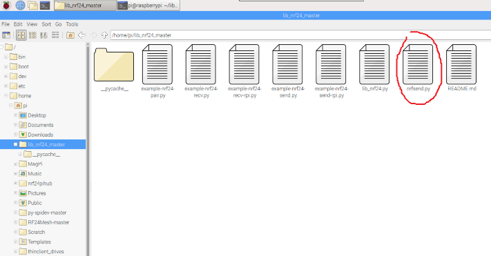 Setup the Python Program in Raspberry Pi