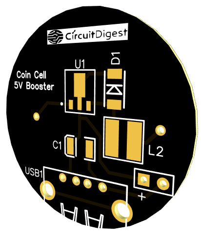 TLV61225 boost - Short-circuit when powered from a CR2032 coin-cell battery