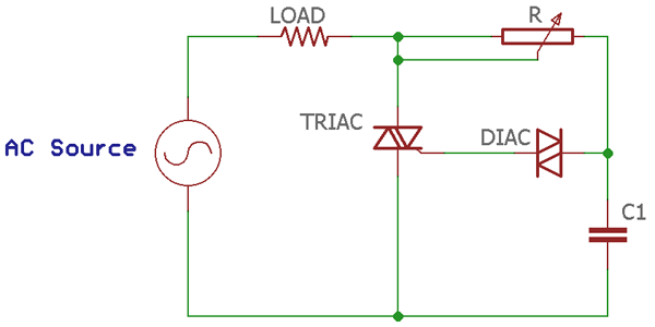 Symmetrical Triggering using DIAC