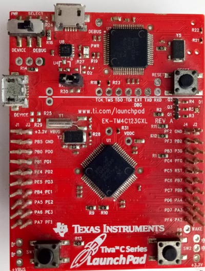 eclipse development environment for tm4c123g