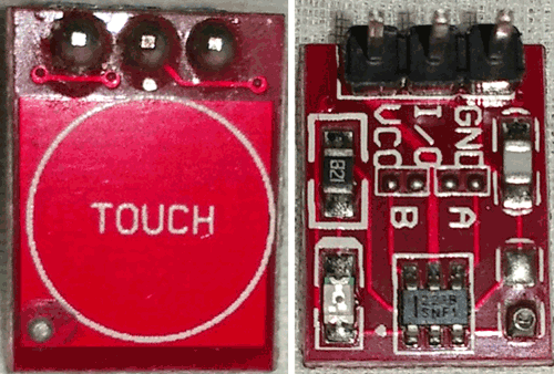 How to make remote control On/Off switch with TTP223 Touch Sensor Module ?