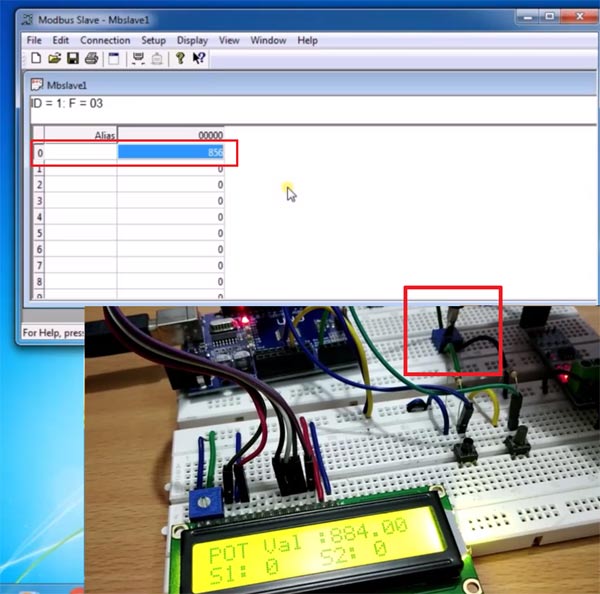 Tested RS-485 Modbus for serial communication with Arduino