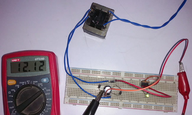 Testing AC to DC Converter Circuit
