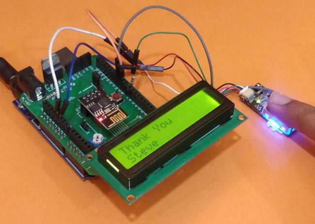 Testing IoT based Arduino Attendance System using Fingerprint Sensor