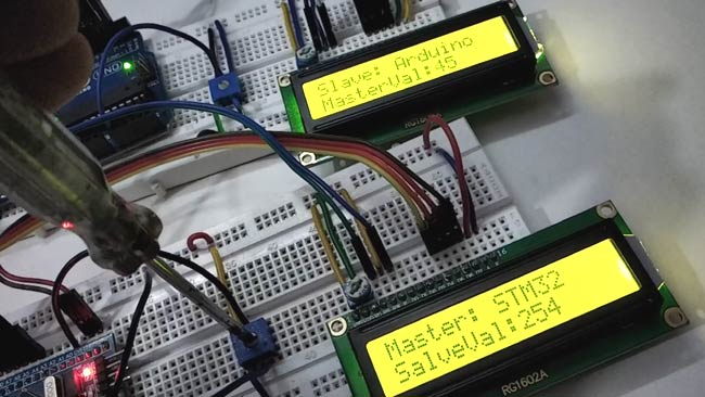 Testing SPI Communication in STM32 Microcontroller