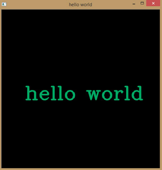 opencv write text on image