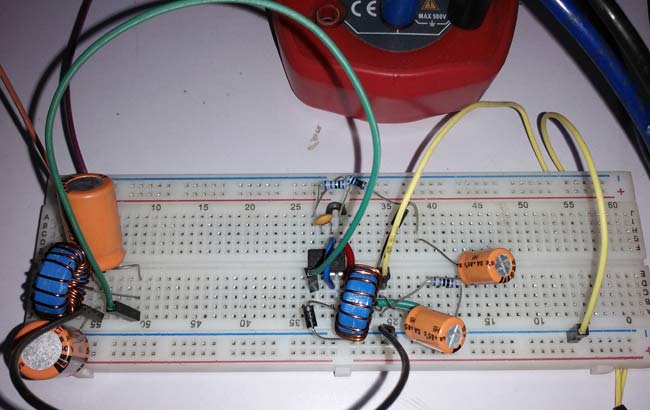 Transformerless LED Driver Circuit Hardware