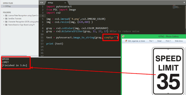 Using OEM and PSM in Tesseract Raspberry Pi