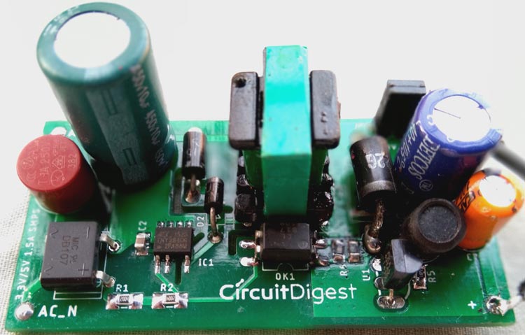 5V 3.3V SMPS Circuit