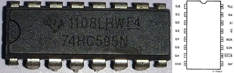 74HC595 Shift Register