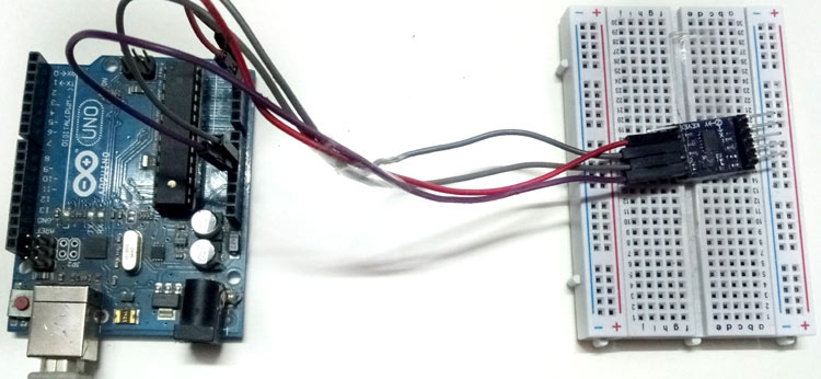ADXL345 Arduino Connections