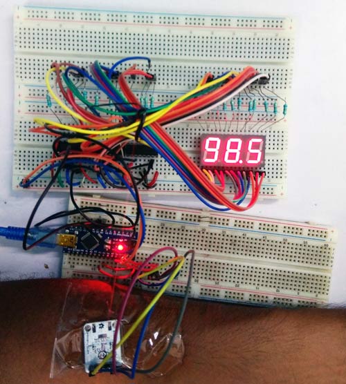 Arduino Body Temperature Meter